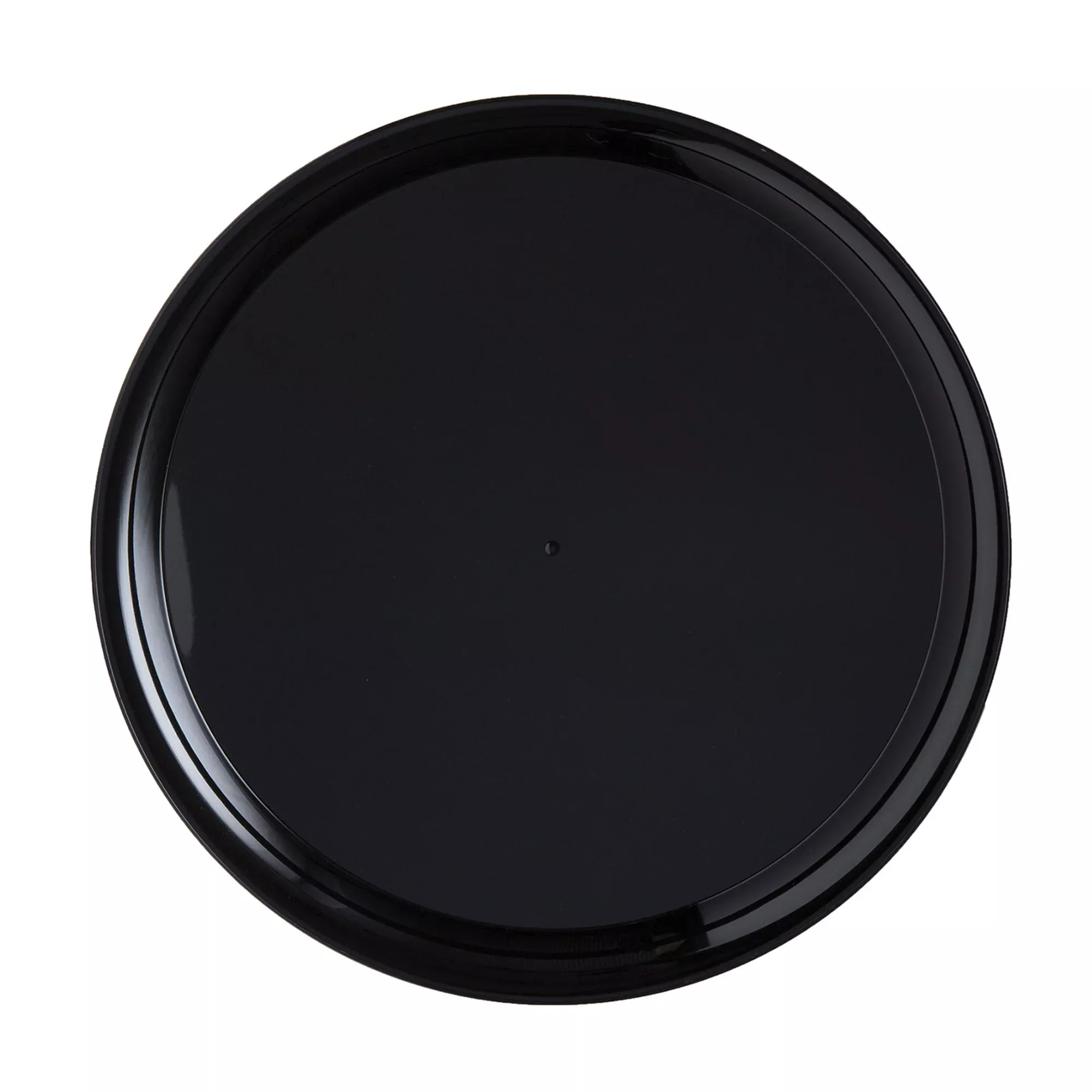 Wna Inc. Checkmate 16" Round Tray Black 25 Count