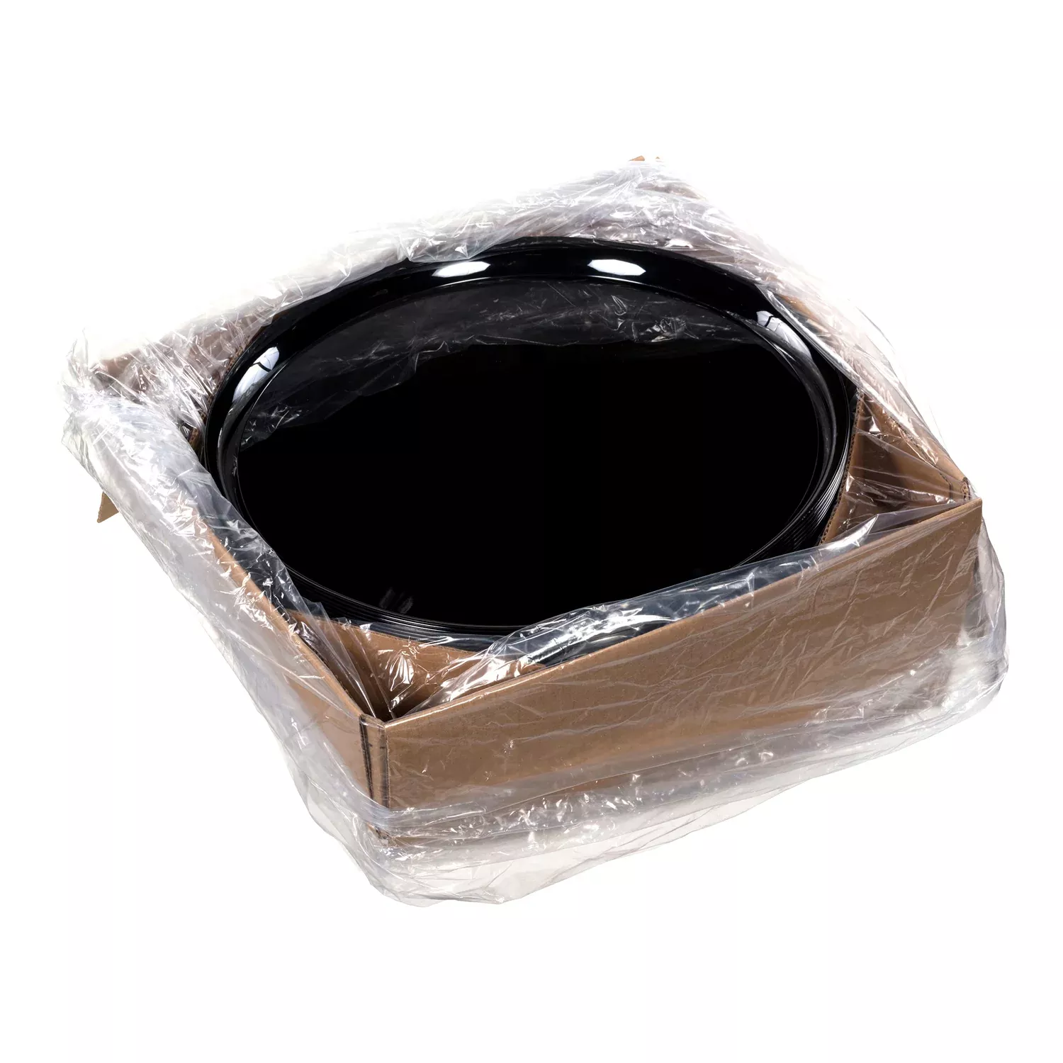 Wna Inc. Checkmate 18" Round Tray Black 25 Count