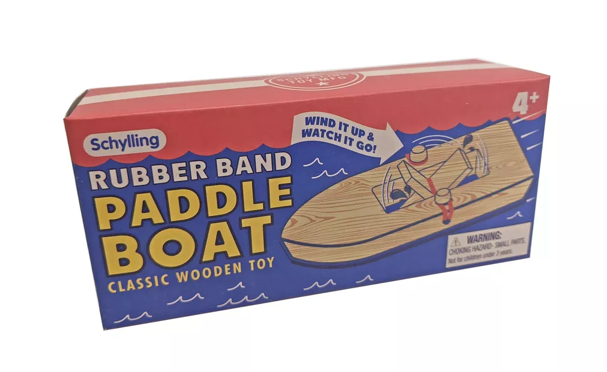 Wooden Paddle Boat