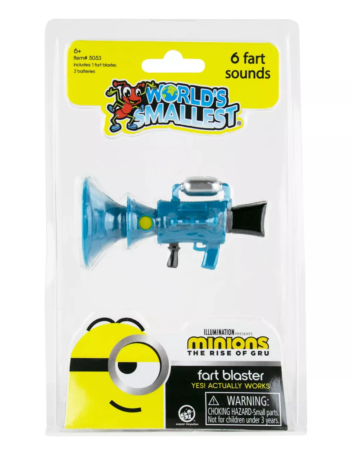Worlds Smallest Minions Fart Blaster