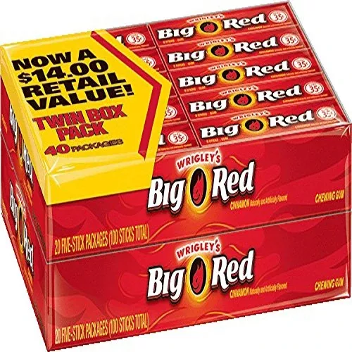 Wrigley's Big Red . 50 oz 40 Per Box