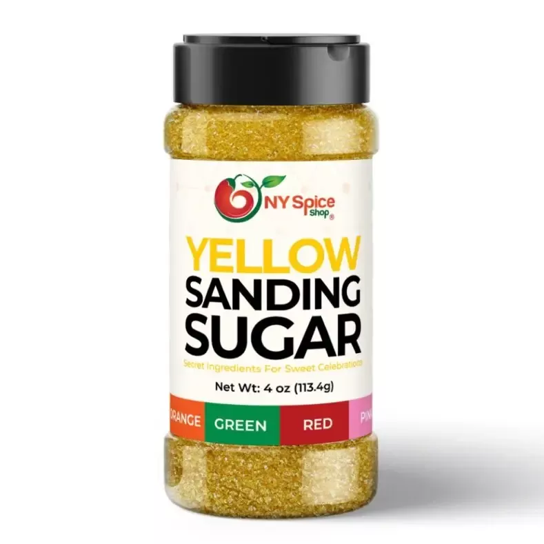 Yellow Sanding Sugar
