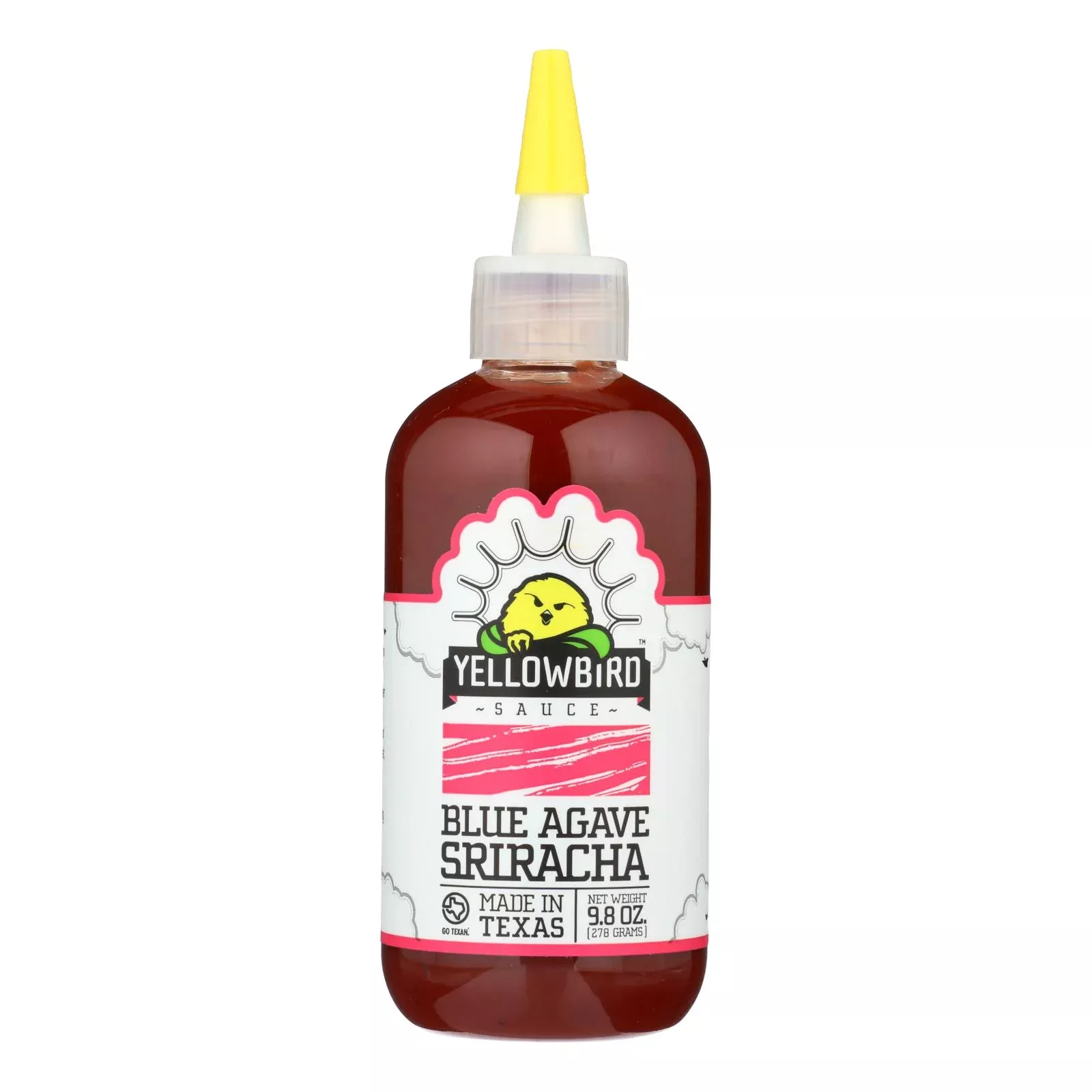 Yellowbird Sauce - Blue Agave Sriracha - Case of 6 - 9.8 Ounce