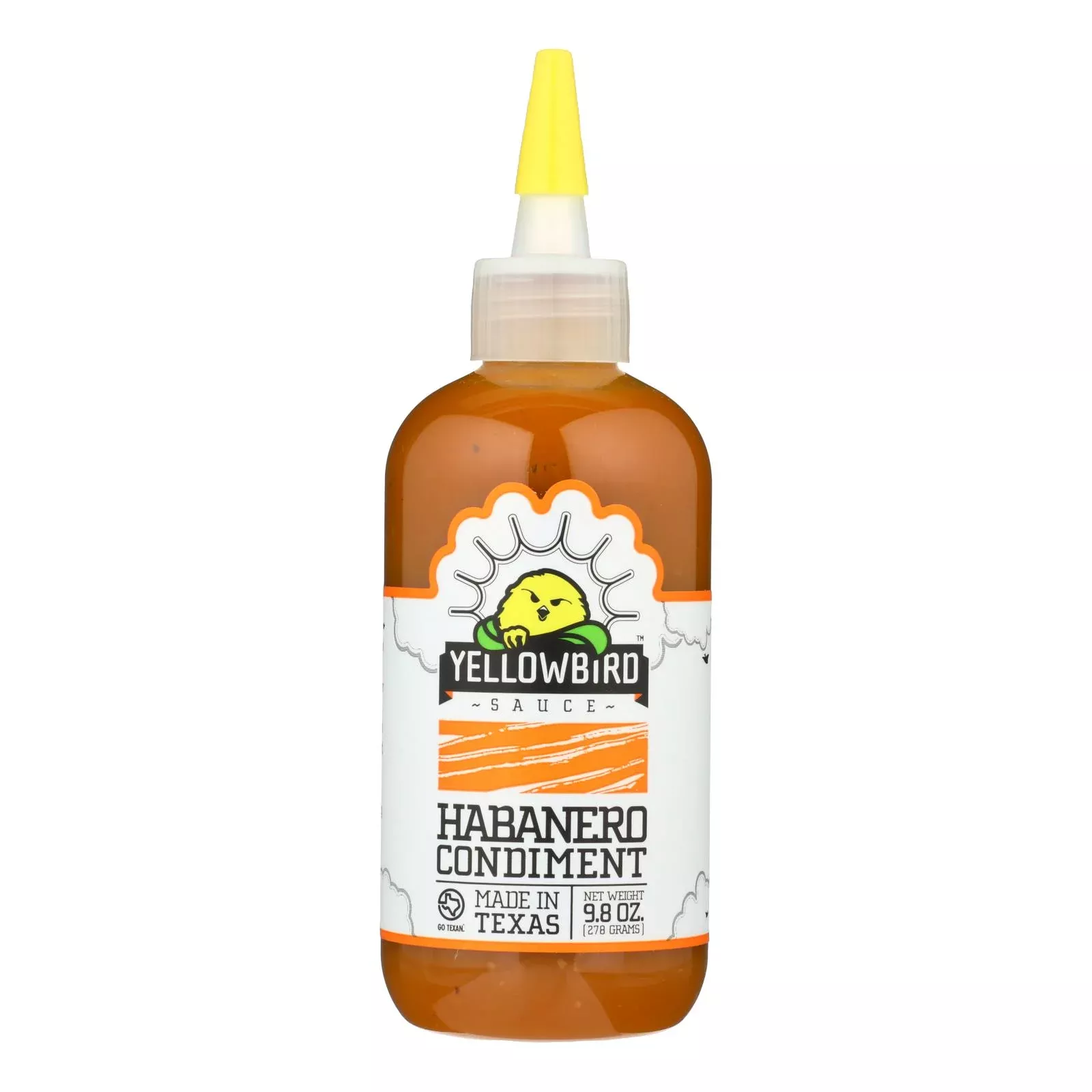 Yellowbird Sauce - Habanero - Case of 6 - 9.8 Ounce
