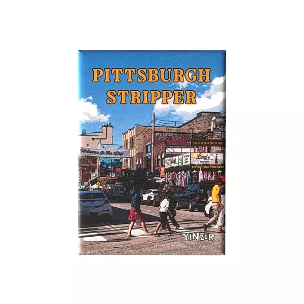 Yinzer Magnet - Pittsburgh Stripper