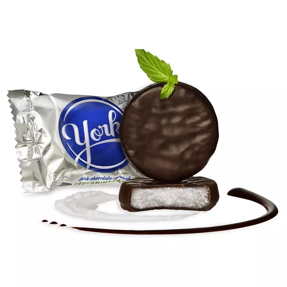York Peppermint Patties Dark Chocolate – Snack Size – Bulk Value Bag – 1 lb