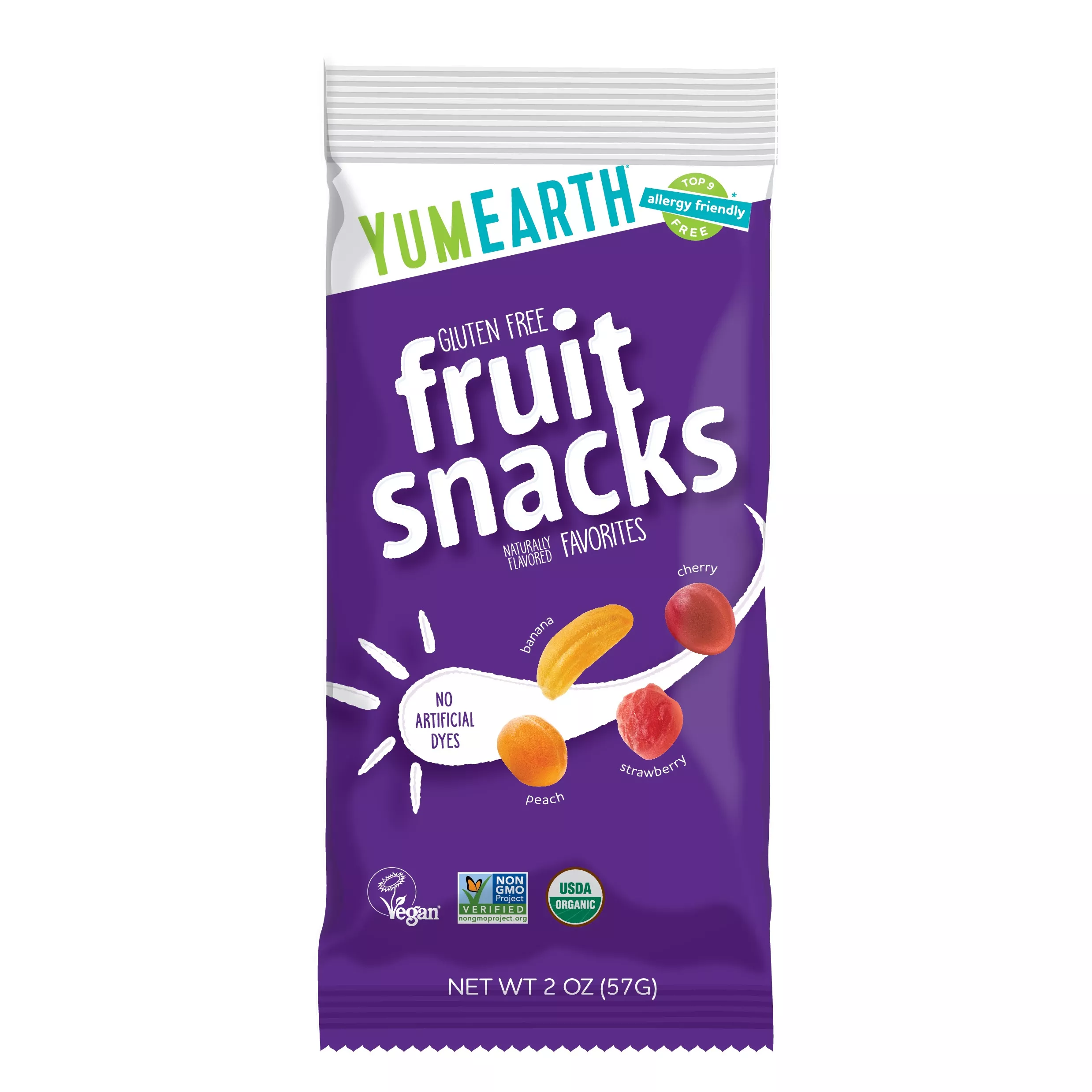YumEarth Organic Fruit Snacks 2oz - 1 Bag