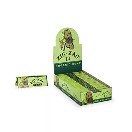 Zig Zag Hemp Papers 1 1/4 oz (Pack of 24)