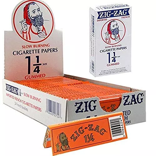 Zig Zag Rolling Papers Orange 24 Per Box