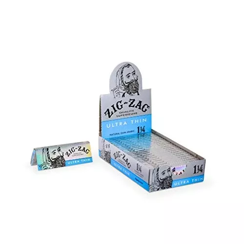 Zig Zag Rolling Papers Ultra Thin 1 1/4 (Pack of 24)