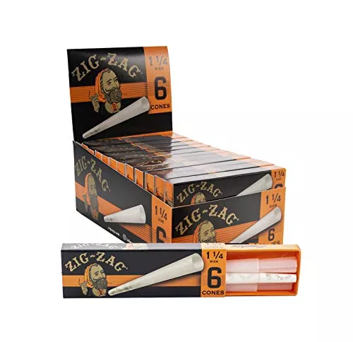 Zig Zag Zag Cones 1 1/4 (Pack of 6)
