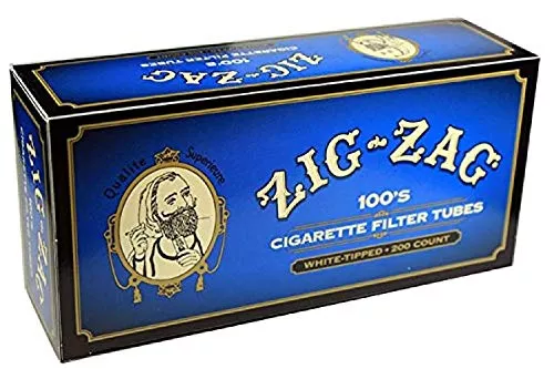 Zig Zag Zag Tube White 100mm (Pack of 200)