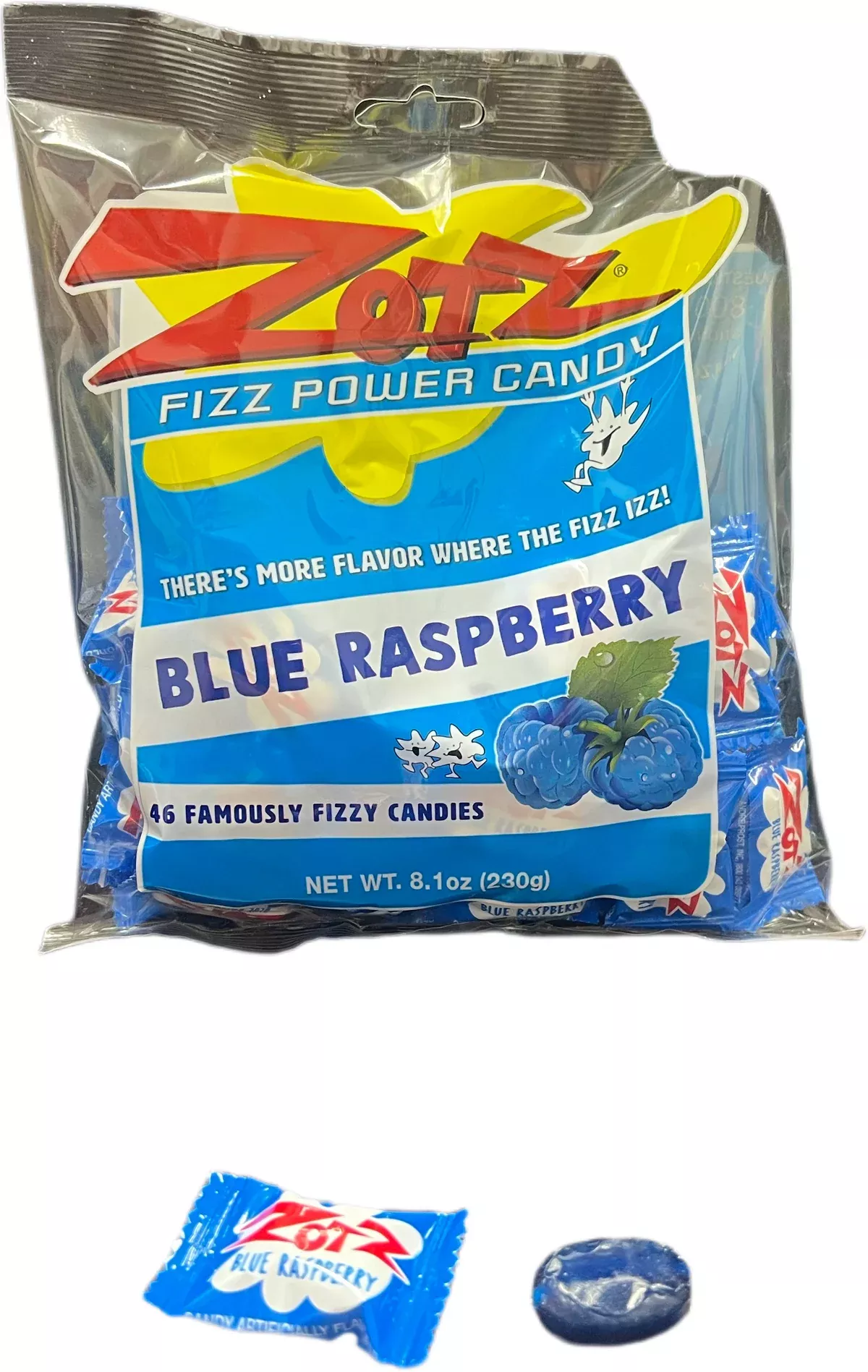 Zotz 8.1oz Bag Blue Raspberry