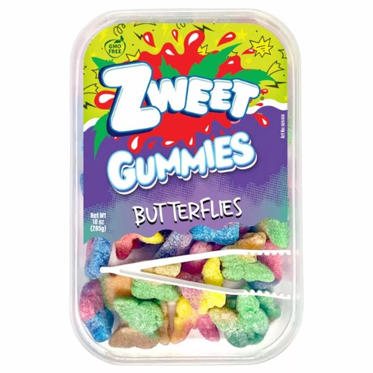 Zweet Butterflies Gummies 10 oz. Tub